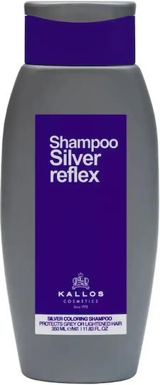 Kallos Silver Reflex Shampoos Glanz für Alle Haartypen 350ml