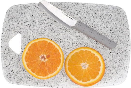 Duka Marmorierte Schneidebretter Set für Brot Grau 23x15cm 3 Stück