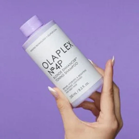Olaplex No. 4p Blonde Enhancer Toning Shampoos for Coloured Hair 1000ml
