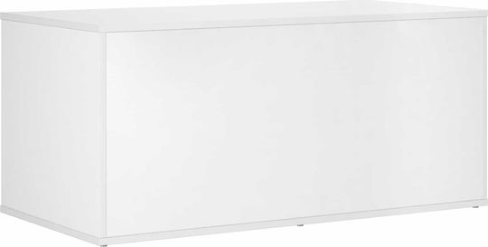 Holzsideboard Weiß 100x49x45cm