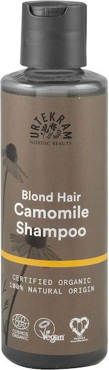 Urtekram Camomile Blond Hair Organic Shampoos Glanz für Alle Haartypen 250ml