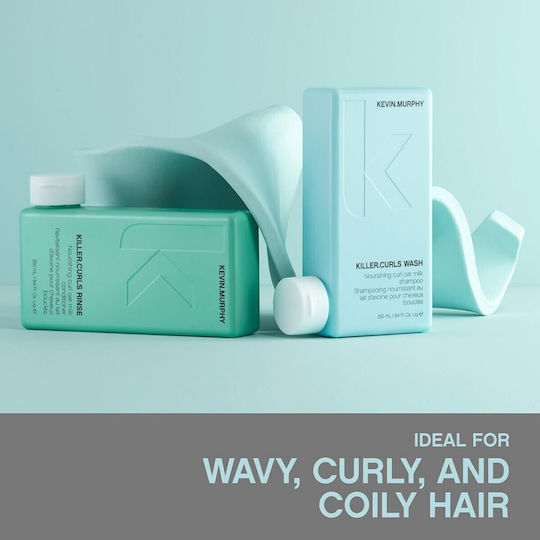 Kevin Murphy Killer Curls Wash Șampon Reconstrucție/Hrană și Hidratare pentru Păr Creț 250ml