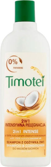 Timotei Nourishing 2in1 mit Kokosnussöl Shampoos für Alle Haartypen 400ml