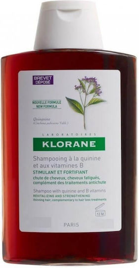 Klorane Quinine Strengthening & Revitalizing Σαμπουάν κατά της Τριχόπτωσης για Όλους τους Τύπους Μαλλιών 400ml