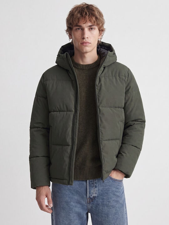 Herren Puffer Jacke Rosin