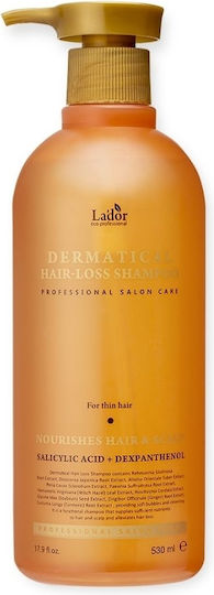 Lador Dermatical Σαμπουάν κατά της Τριχόπτωσης για Εύθραυστα Μαλλιά 530ml