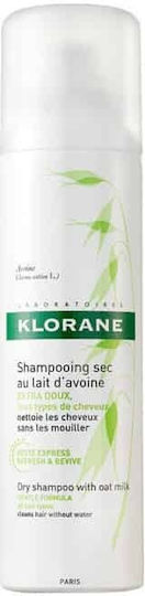 Klorane Oat Milk Сух Шампоан За Обем И Запазване На Цвета За Нормална Коса 150ml