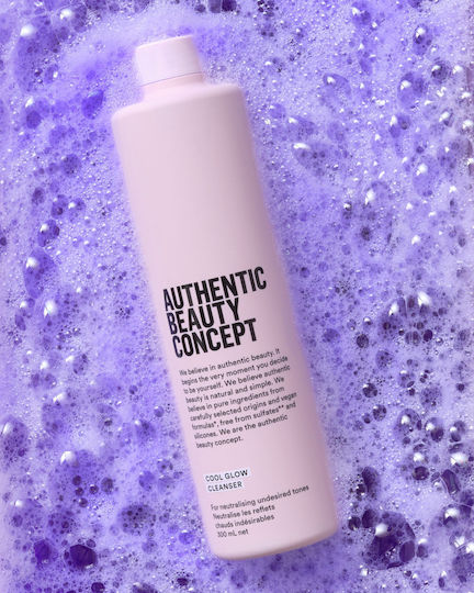 Authentic Beauty Concept Cool Glow Cleanser Шампоан Възстановяване И Подхранване И Хидратация За Боядисана Коса 300мл