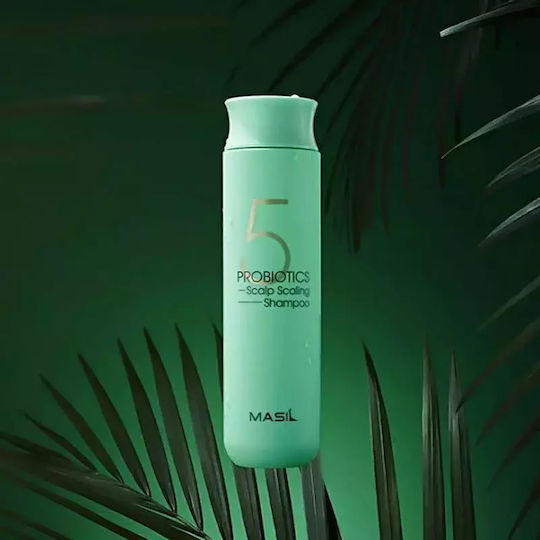 Masil 5 Probiotics Scalp Scaling Shampoo Probiotic Shampoo For Deep Cleansing Sulfate-Free 300ml