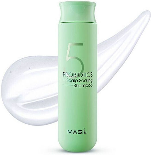 Masil 5 Probiotics Scalp Scaling Shampoo Probiotic Shampoo For Deep Cleansing Sulfate-Free 300ml