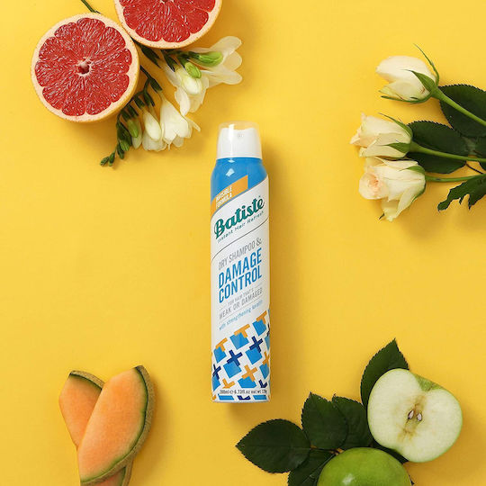 Batiste Damage Control Dry Shampoo Reconstruction/Nourishment And Mass Gaining For All Hair Types 200ml
