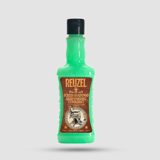 Reuzel Scrub Σαμπουάν Βαθύ Καθαρισμού για Όλους τους Τύπους Μαλλιών 350ml
