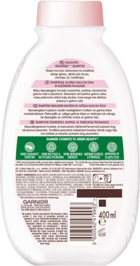 Garnier Botanic Therapy Oat Delicacy Shampoos für Empfindliche Kopfhaut für Zerbrechlich Haare 400ml