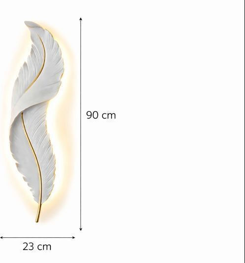 Decorative LED Table Lamp Warm White 23x23x90cm