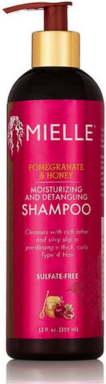 Mielle Organics Pomegranate & Honey Sampon de par Hidratării pentru Toate Tipurile de Păr 355ml
