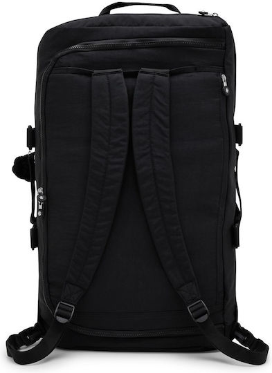 Kipling Σακ Βουαγιάζ 62lt Μαύρο Υφασμάτινο Μ62.5xΠ25.5xΥ35.8εκ.