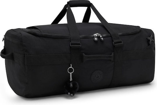 Kipling Σακ Βουαγιάζ 62lt Μαύρο Υφασμάτινο Μ62.5xΠ25.5xΥ35.8εκ.