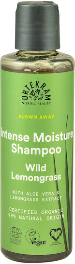 Urtekram Wild Lemongrass Σαμπουάν Ενυδάτωσης & Λάμψης για Όλους τους Τύπους Μαλλιών 250ml