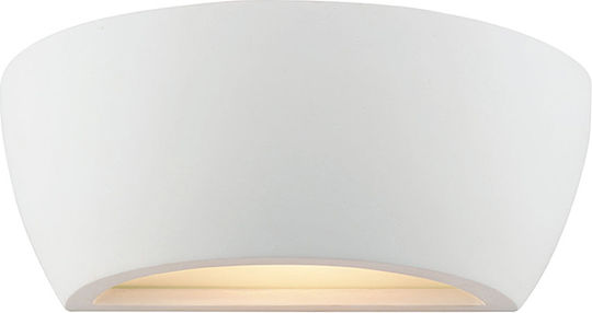 Viokef Ceramic Φωτιστικό Τοίχου Λευκό 28x13εκ. Viokef Ceramic Φωτιστικό Τοίχου Λευκό 28x13εκ.