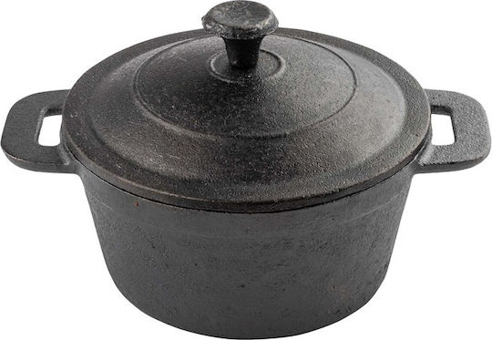 Tablecraft Cast Iron Commercial Sauce Pan 530ml D13.5xH6cm