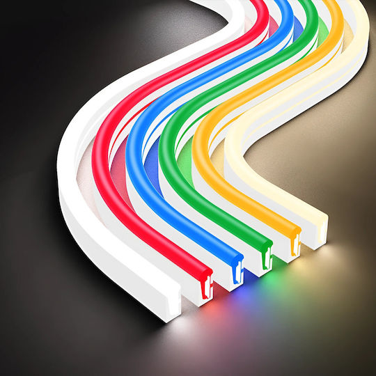 Braytron Waterproof LED Strip 220V Red Light Neon Flex