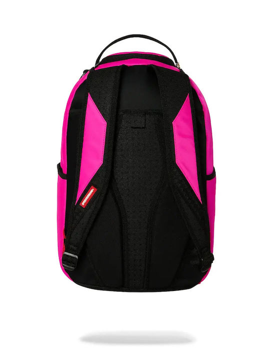 Sprayground Ghiozdan de Spate pentru Școala Gimnazială - Liceu Shark Central White Stencil Shark Pink Nylon 29 x 15 x 46 cm Sprayground Ghiozdan de Spate pentru Școala Gimnazială - Liceu Shark Central White Stencil Shark Pink Nylon 29 x 15 x 46 cm