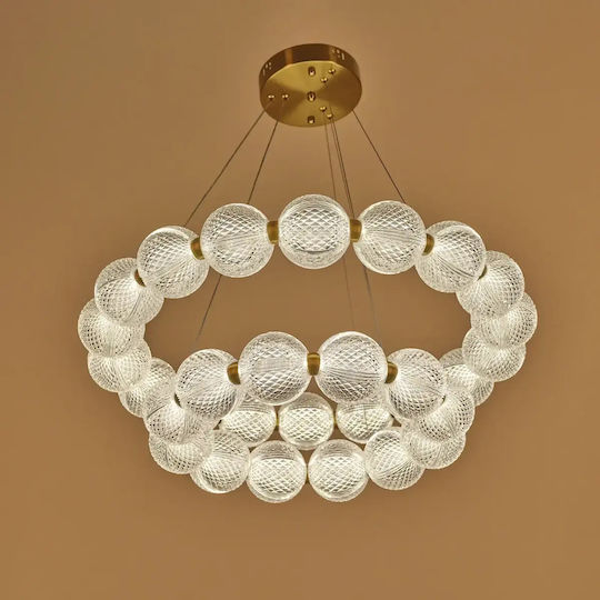 Deckenleuchte Gold LED