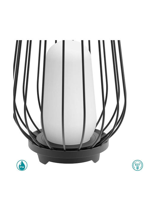 Sun Light Lumină de Podea pentru Exterior 23W IP54 pentru Soclu E27 Negru