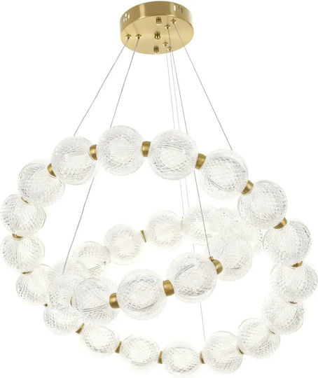 Deckenleuchte Gold LED