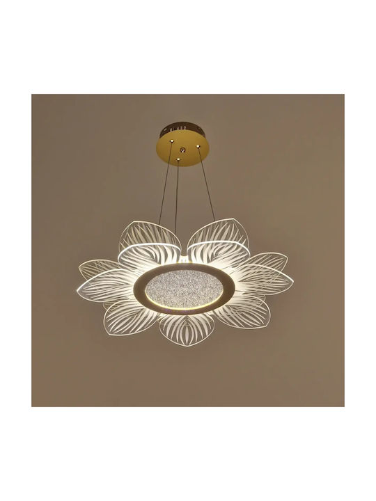 Deckenleuchte Gold mit Integrierte LED