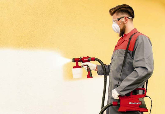 Einhell TC-SY 600 S Ηλεκτρικό Πιστόλι Βαφής 600W με Δοχείο 0.8lt