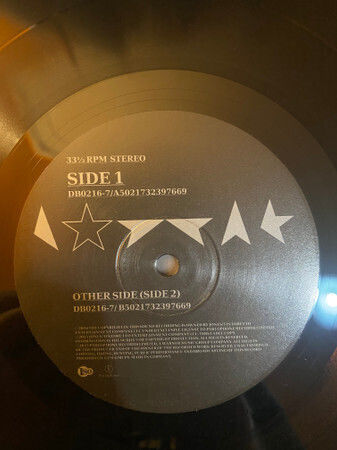 David Bowie Blackstar Vinyl