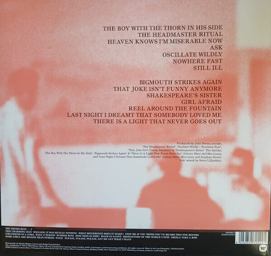 Smiths Best Ii Vinyl