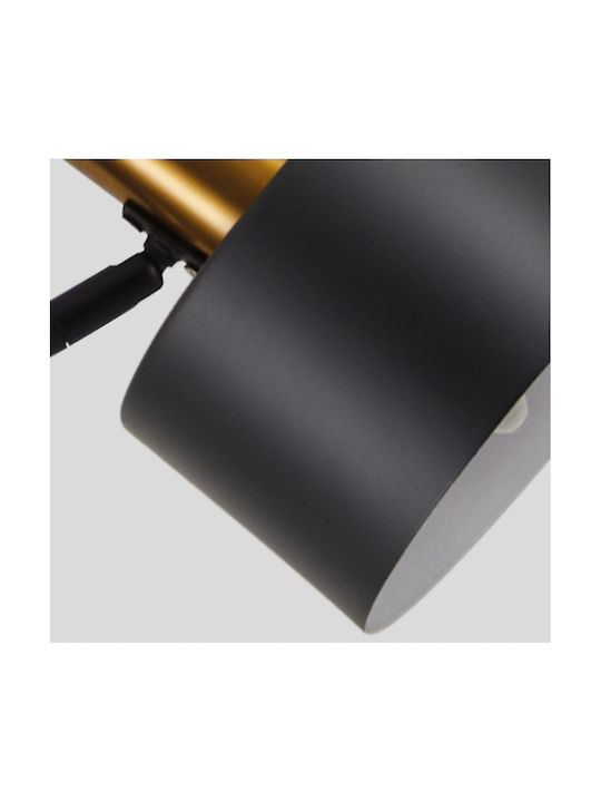 Home Lighting Adept Stehleuchte H165xB46cm. mit Fassung für Lampe E27 Gold