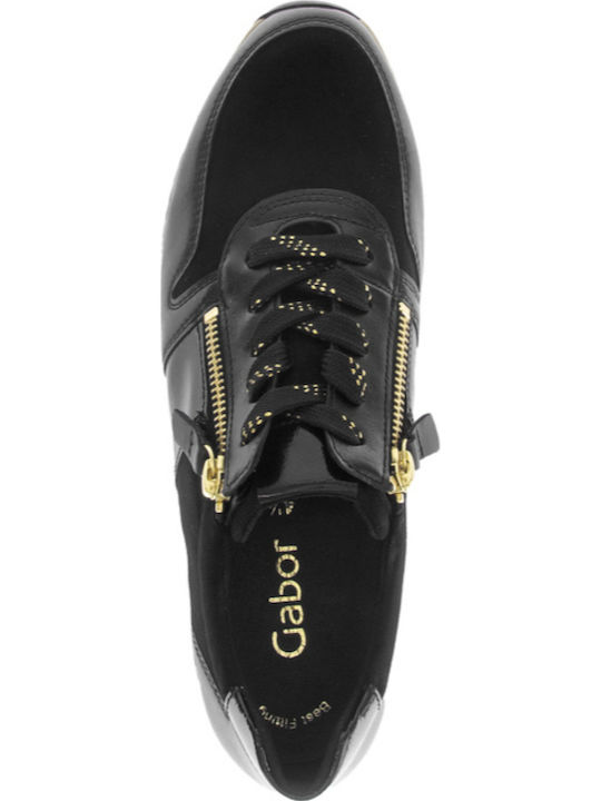 Damen Anatomische Sneakers Schwarz