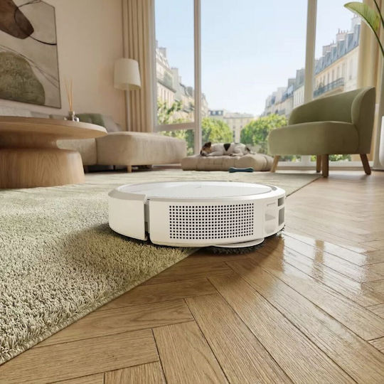 iRobot Roomba Plus 415 Combo + AutoWash Dock Robot Vacuum Cleaner with Sensors & Mapping Suction Power 20000Pa White