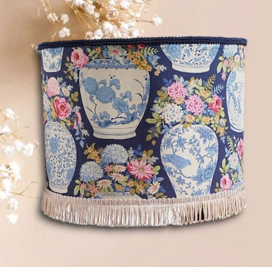 Japanese Vase Διαστάσεις Κρεμαστό Φωτιστικό Μπλε 35x20εκ. Japanese Vase Διαστάσεις Κρεμαστό Φωτιστικό Μπλε 35x20εκ.