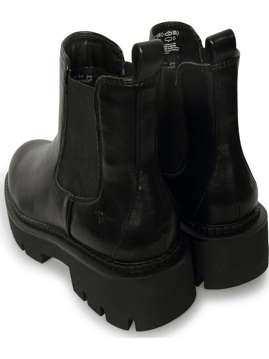 Women's Chelsea Ankle Boots with Medium Heel Black