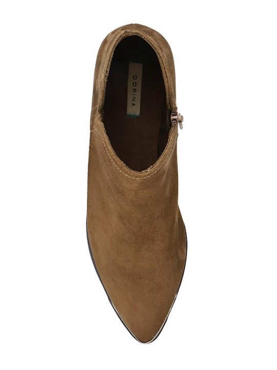 Stiefeletten Damen Tabac Braun