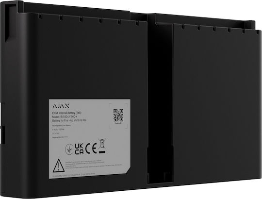 Ajax Systems 64930.197.BL1 CCTV Cameră de Supraveghere 4K Rezistentă la apă cu Microfon și Lentilă 4mm