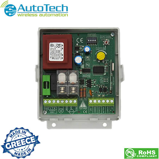 Autotech Garage Door Control Panel Single-Phase (220V) Remote Control Panel for Garage Doors