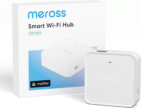 Meross MSH450MA Gateway Inteligent Wi-Fi / RF Compatibil Cu Google Home, Apple HomeKit, Alexa & Matter