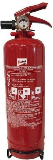 Mobiak Portable Dry Chemical Fire Extinguisher 1kg with Stand