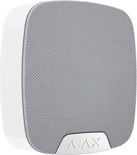 Ajax Speakerphone White Wireless Voice Unit Alarm Verification Ajax
