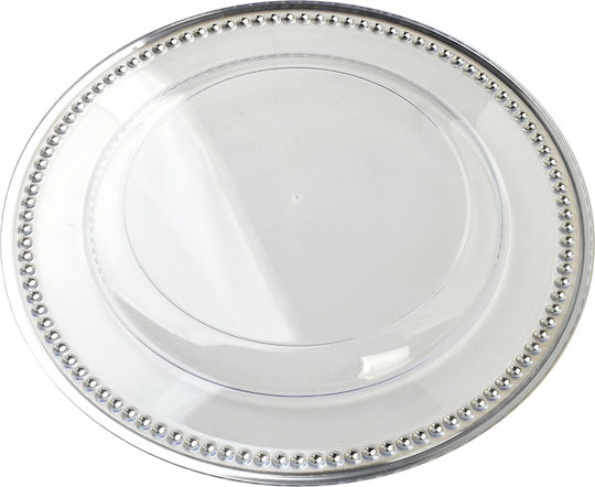 Mondex Διάφανη 33x33x1.5εκ. HTOS1273