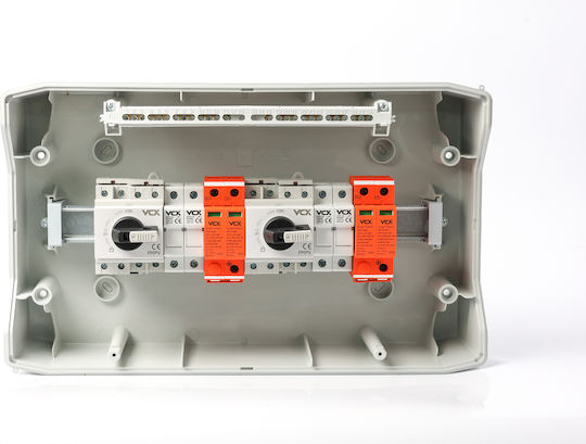 Blupower Dc D3 Elektrisches Panel Photovoltaik-Zubehör Ip65 Schalter 2 Strings