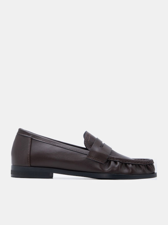Women's Moccasins In Brown Colour