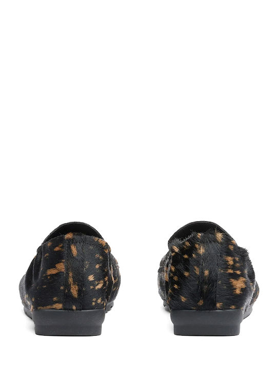 F26barkley01 Damen Mokassins in Gold Farbe