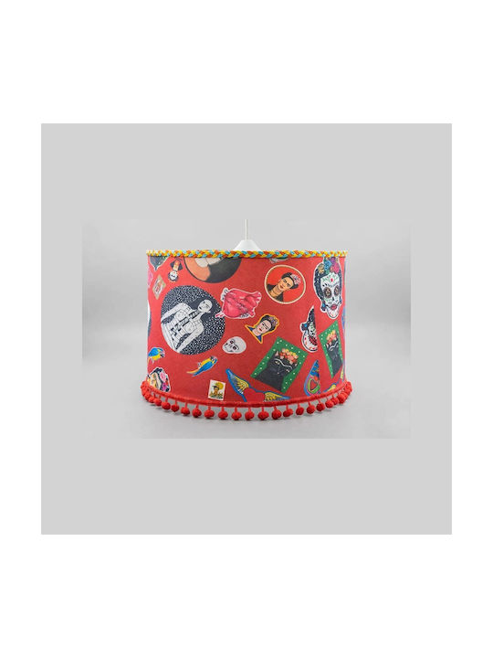 Frida Kalo Stehlampe Mit Lampenbirnensockel Für E27 Integrierte LED Rot Frida Kalo Stehlampe Mit Lampenbirnensockel Für E27 Integrierte LED Rot