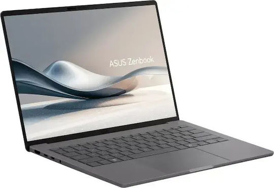 Asus Zenbook A14 OLED UX3407NA-QD174W 14" FHD+ (Snapdragon-X2 Elite X2E88100/16GB/512GB SSD/W11 Home) with Charger 100W Iceland Gray (US Keyboard)